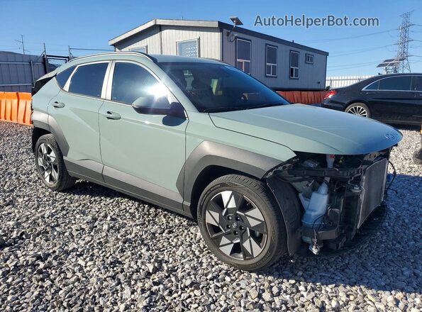KM8HC3AB6RU078795 2024 HYUNDAI KONA Green Delantero derecho