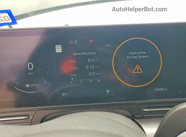 KM8HC3AB6RU085844 2024 HYUNDAI KONA Charcoal Widok zestawu wskaźników