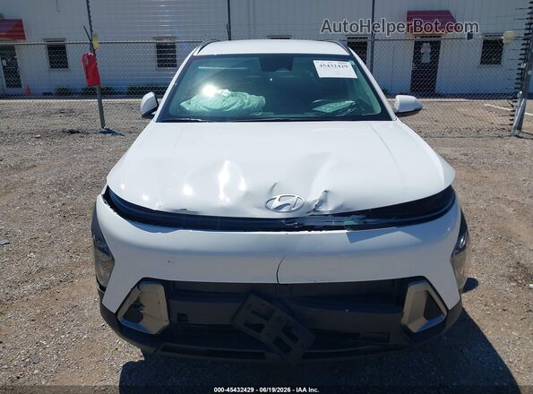 KM8HCCAB1RU095519 2024 HYUNDAI KONA White Vista del cuadro de instrumentos