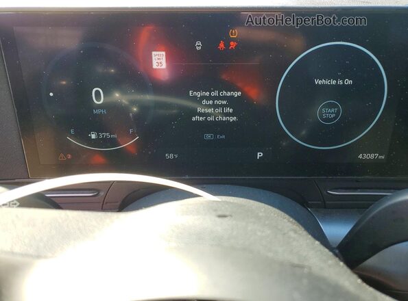 KM8HCCAB2RU077482 2024 HYUNDAI KONA Black 