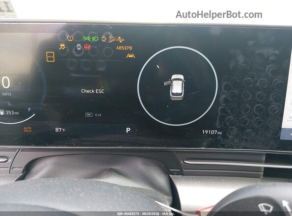 KM8HCCAB4RU168818 2024 HYUNDAI KONA Black უკანა სავარძლების ხედი