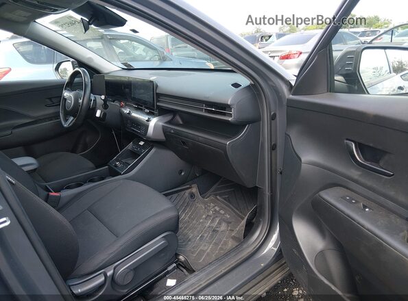 KM8HCCAB4RU168818 2024 HYUNDAI KONA Black წინა სალონის ხედი