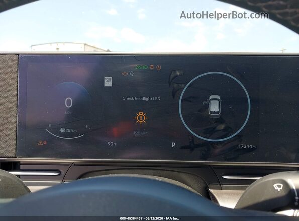 KM8HCCAB4SU299348 2025 HYUNDAI KONA Black Вид задніх сидінь