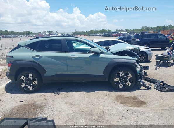KM8HCCAB5RU037672 2024 HYUNDAI KONA Gray Rear interior view