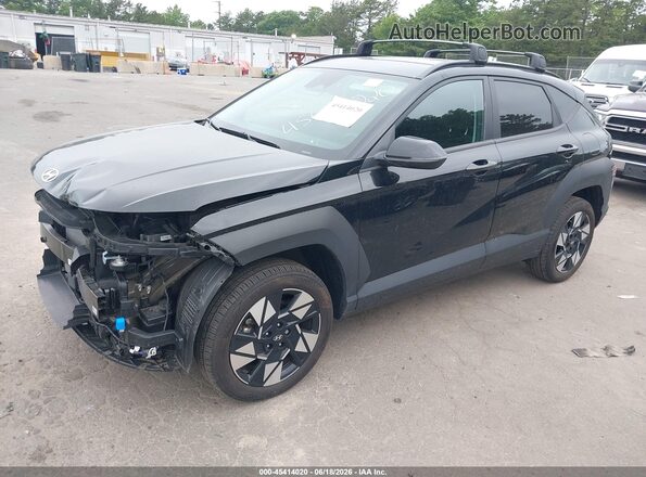 KM8HCCAB5RU099606 2024 HYUNDAI KONA Black Передня ліва чверть