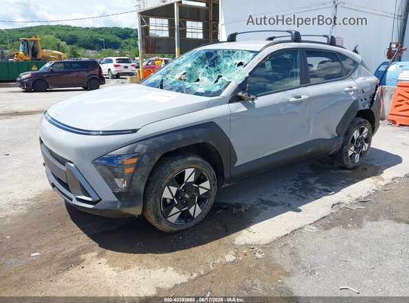 KM8HCCAB8RU102739 2024 HYUNDAI KONA Gray Передня ліва чверть