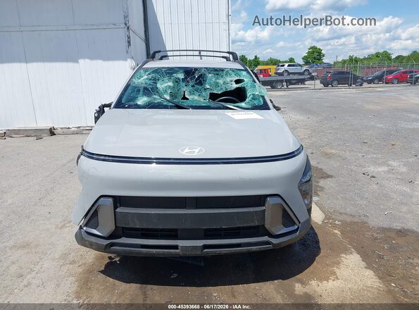 KM8HCCAB8RU102739 2024 HYUNDAI KONA Gray Вид задньої частини салону