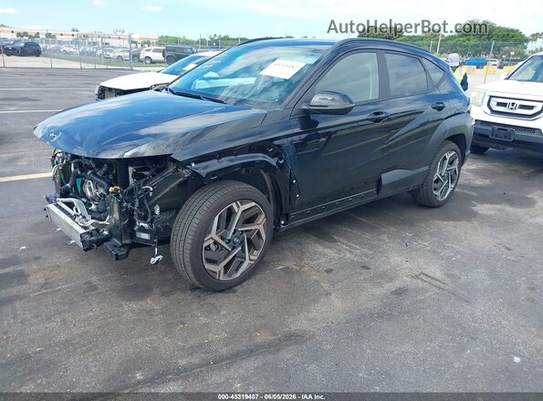 KM8HD3A33TU418692 2026 HYUNDAI KONA Black Передня ліва чверть