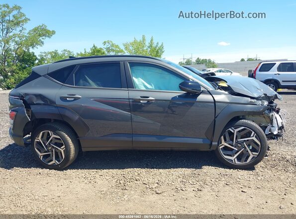 KM8HDCA35TU467327 2026 HYUNDAI KONA Gray უკანა სალონის ხედი