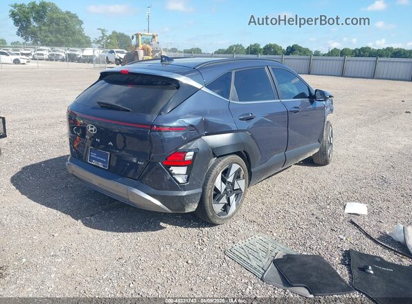 KM8HE3A31RU121698 2024 HYUNDAI KONA Blue Trasero derecho