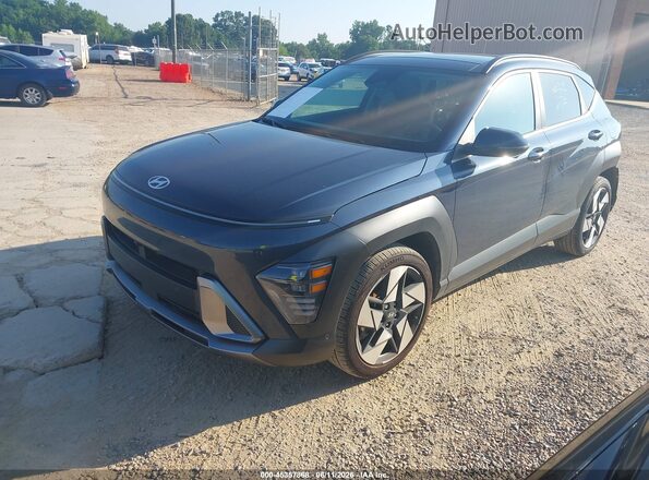 KM8HE3A33SU202160 2025 HYUNDAI KONA Синий Передняя левая четверть
