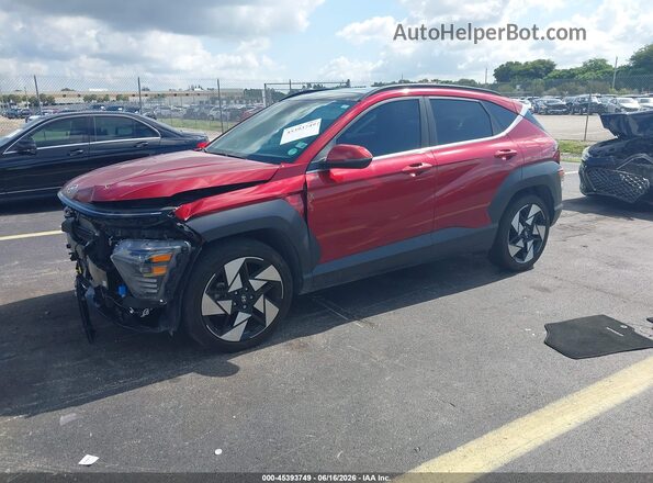 KM8HE3A39RU093200 2024 HYUNDAI KONA Red Front left