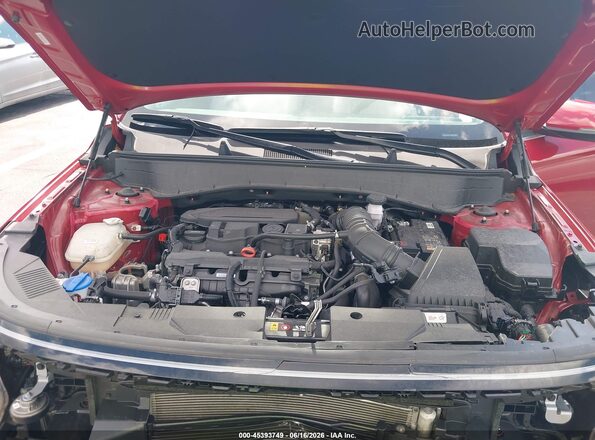 KM8HE3A39RU093200 2024 HYUNDAI KONA Red Rear view