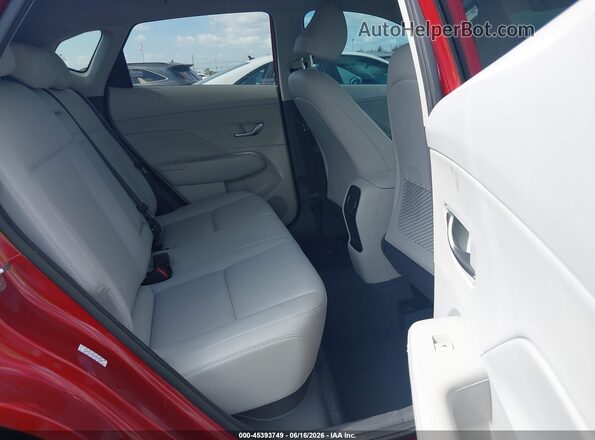 KM8HE3A39RU093200 2024 HYUNDAI KONA Red VIN sticker view