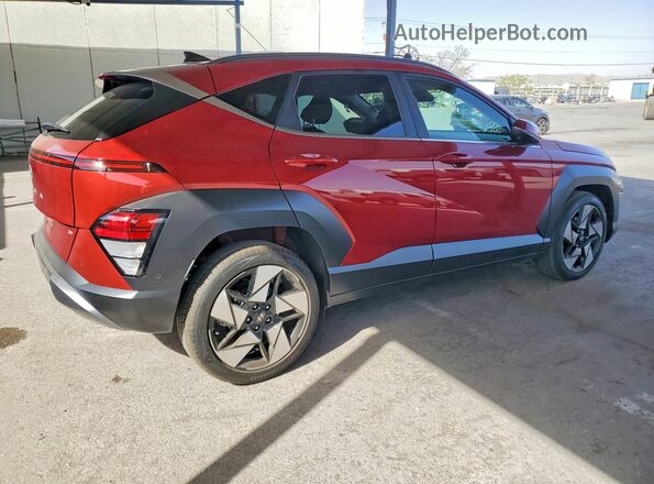 KM8HE3A39TU390796 2026 HYUNDAI KONA Красный Задняя правая четверть