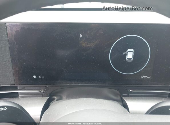 KM8HECA34RU090902 2024 HYUNDAI KONA Gray უკანა სავარძლების ხედი