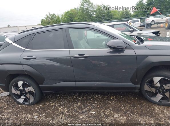 KM8HECA34RU090902 2024 HYUNDAI KONA Gray სალონის 360-გრადუსიანი ხედი