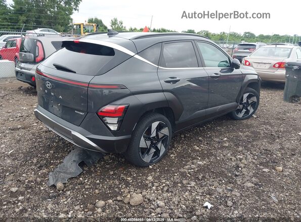 KM8HECA34RU090902 2024 HYUNDAI KONA Gray უკანა მარჯვენა