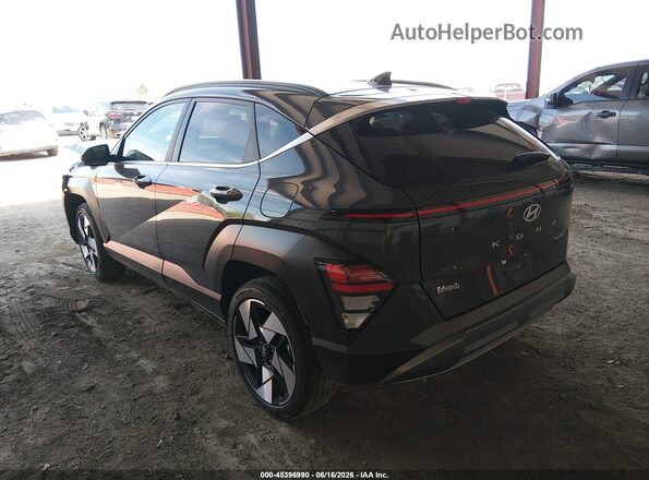KM8HECA36RU172825 2024 HYUNDAI KONA Gray Rear left