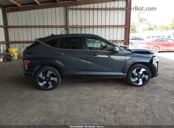 KM8HECA36RU172825 2024 HYUNDAI KONA Gray Rear interior view