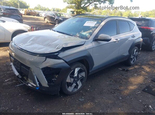 KM8HECA38RU052475 2024 HYUNDAI KONA Gray Front left
