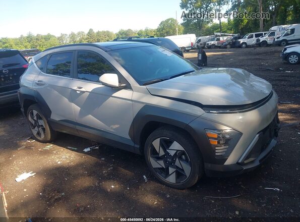 KM8HECA38RU052475 2024 HYUNDAI KONA Gray Rear interior view