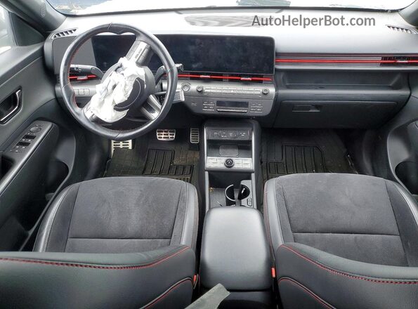 KM8HECA39RU038536 2024 HYUNDAI KONA Серый Вид панели приборов