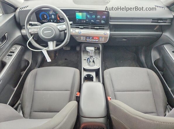KM8HF3AB2TU360205 2026 HYUNDAI KONA White წინა პანელის ხედი