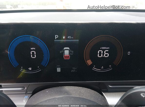 KM8HF3AB7TU415182 2026 HYUNDAI KONA Red Widok tylnych siedzeń
