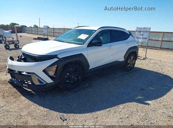 KM8HF3AB8TU360645 2026 HYUNDAI KONA White Передня ліва чверть