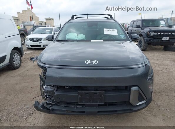 KM8HF3AB8TU385478 2026 HYUNDAI KONA Gray Rear interior view