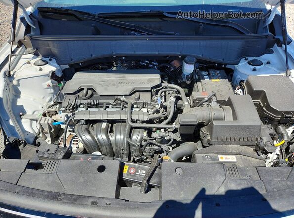 KM8HF3AB8TU407544 2026 HYUNDAI KONA White Vista del compartimento del motor