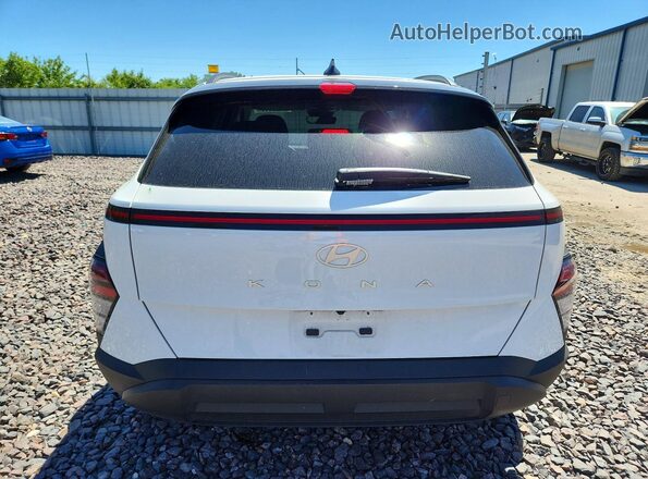 KM8HF3AB8TU407544 2026 HYUNDAI KONA White Vista trasera
