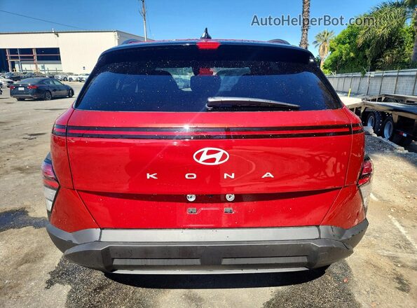 KM8HF3AB9TU431089 2026 HYUNDAI KONA Red Widok z tyłu