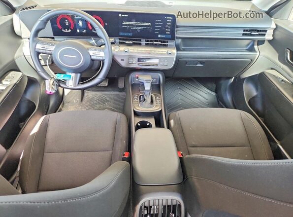 KM8HFCAB5TU359842 2026 HYUNDAI KONA Black Вид панелі приладів