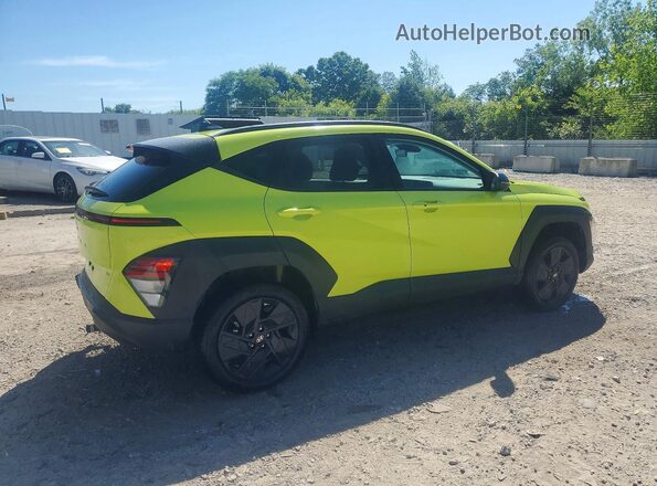 KM8HFCAB6TU361311 2026 HYUNDAI KONA Зеленый Задняя правая четверть