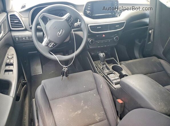 KM8J23A40KU079016 2019 HYUNDAI TUCSON Blue Առջևի վահանակի տեսք