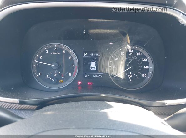 KM8J23A40LU106023 2020 HYUNDAI TUCSON Черный Вид задних сидений