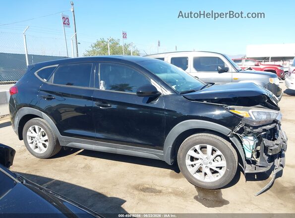 KM8J23A40LU106023 2020 HYUNDAI TUCSON Черный Вид задней части салона