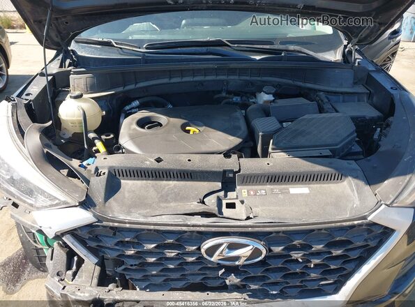 KM8J23A40LU106023 2020 HYUNDAI TUCSON Черный Вид сзади