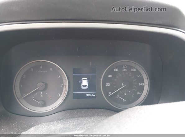 KM8J23A40LU261672 2020 HYUNDAI TUCSON Gray უკანა სავარძლების ხედი
