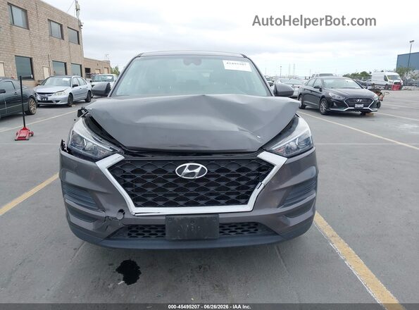 KM8J23A40LU261672 2020 HYUNDAI TUCSON Gray ხელსაწყოთა პანელის ხედი