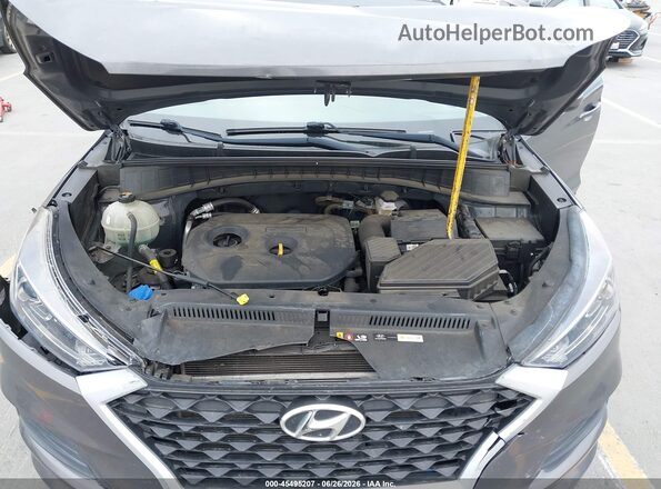 KM8J23A40LU261672 2020 HYUNDAI TUCSON Gray უკანა ხედი