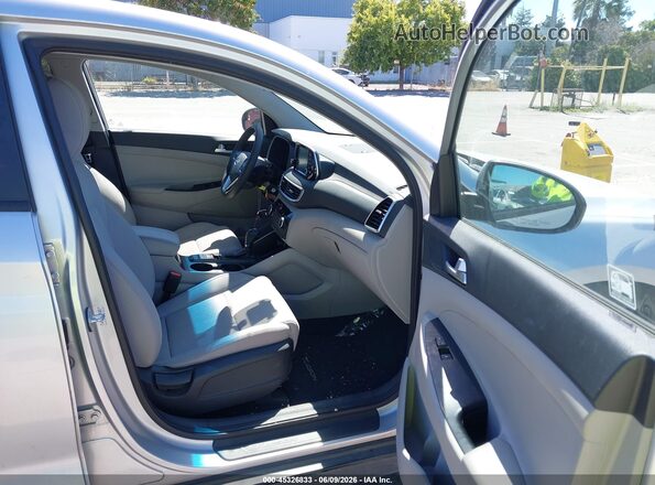 KM8J23A42KU855159 2019 HYUNDAI TUCSON Silver წინა სალონის ხედი