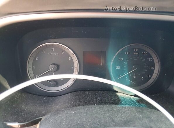 KM8J23A42LU181614 2020 HYUNDAI TUCSON Синий Вид щитка приборов