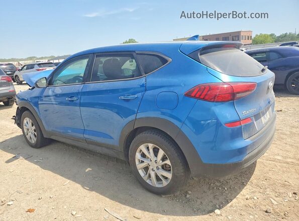 KM8J23A42LU181614 2020 HYUNDAI TUCSON Синий Задняя левая четверть