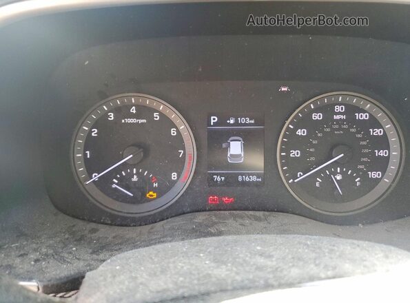 KM8J23A43KU047855 2019 HYUNDAI TUCSON Gray 