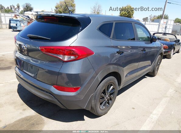 KM8J23A44JU607185 2018 HYUNDAI TUCSON Серый Задняя правая четверть