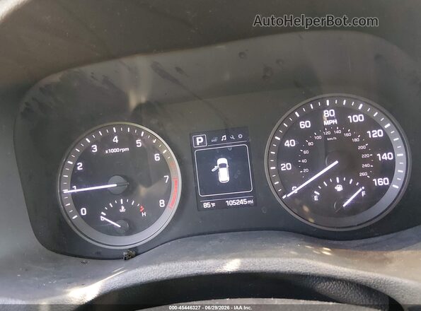 KM8J23A44JU607185 2018 HYUNDAI TUCSON Серый Вид задних сидений