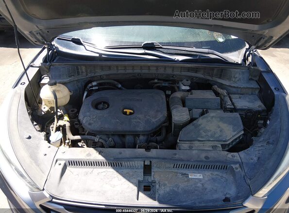 KM8J23A44JU607185 2018 HYUNDAI TUCSON Серый Вид сзади